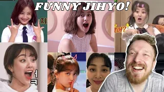 NEW TWICE FAN REACTS TO JIHYO showing twice/Jihyo Funny Moments - TWICE REACTION #jihyo