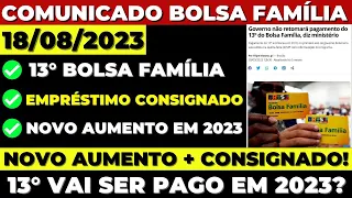 ⚠️ PREPARE-SE! LULA confirma MUDANÇAS no BOLSA FAMÍLIA – 13° + EMPRÉSTIMO CONSIGNADO + AUMENTO