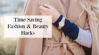 Time Saving Fashion & Beauty Hacks!  3 Go-To Outfits For When You're In A Rush   |    AD