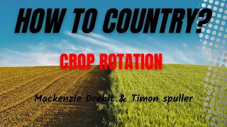 Crop Rotation | How to country? Mackenzie Drebit & Timon spuller #sda #countryliving