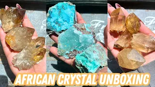 Gorgeous African Crystal Unboxing from the Congo!