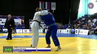 70 kg Егорова П Елканова Я 11 11 2018 Т2 Первенство России среди юношей и девушек до 18 лет, ТЮМЕНЬ