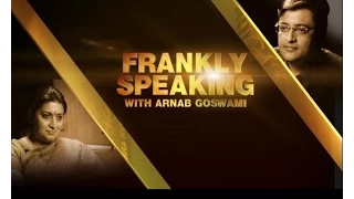 Frankly Speaking with Smriti Irani - Full Interview