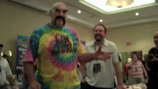 Ox Baker says hello to The Steiner Brothers