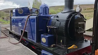 A trip on the Blaenavon & Pontypool Heritage Railway in Wales  (May 2023)
