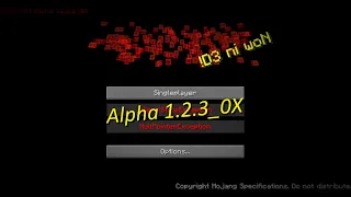 Minecraft Alpha 1.2.3_0x