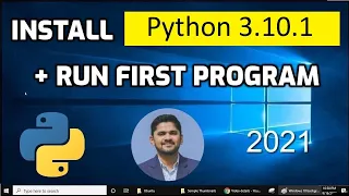 How to install Python 3.10.1 on Windows 10