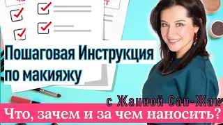 Пошаговая Инструкция по макияжу от визажиста Жанны Сан-Жак: все секреты раскрывает в одном видео