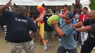 Kevin Taylor Guinness World Record Holder Watermelon Break