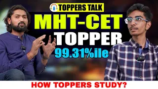 Toppers Talk MHT-CET Topper 99.31%tile | #podcast #mhtcetmaths #coep #mhtcet
