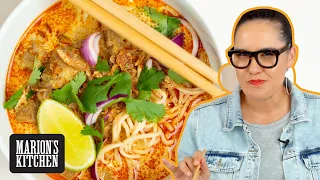 The BEST Thai noodle soup to make in your slow-cooker | Khao Soi Noodle Soup | Marion's Kitchen