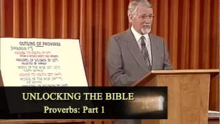 Unlocking the Old Testament Part 33 - Proverbs 1