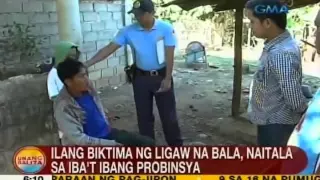 UB: Ilang biktima ng ligaw ba bala, naitala sa iba't ibang probinsya