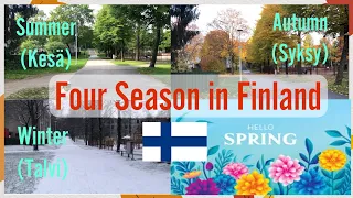 Four Seasons in Finland | Kids enjoyed every season | Filipino Living in Finland