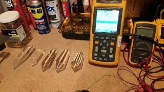 Quartz crystal piezoelectric output comparison