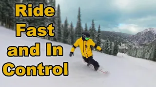 Manage Your Snowboard Speed Like a Pro