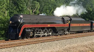 Norfolk & Western 611 Steam Train