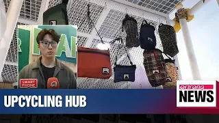 Upcycling hub in eastern Seoul selling repurposed clothes and accessories