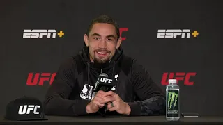 Robert Whittaker Expects Fireworks Against Kelvin Gastelum | UFC Vegas 23