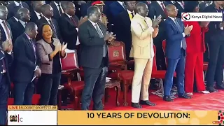 RUTO & OTHERS STAND TO CLAP AS USA AMBASSADOR GIVES POWERFUL REMARKS AT DEVOLUTION CONFERENCE 2023!!