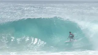 Cyclonic Times - Snapper, Kirra on the cook.