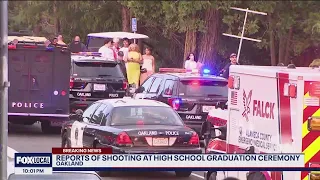 Reports of shooting at Oakland high school graduation ceremony