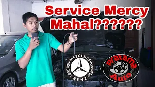 Maintenance & Service mercedes benz w211 e260,