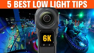 5 Best Low Light Tips | Insta360 ONE RS 1-INCH 360 EDITION