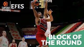 Efes Block of the Round: Kyle Hines, AX Armani Exchange Milan