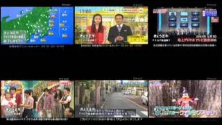 アナログ放送終了時の全テレビ局同時マルチ映像