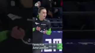 Jutta Leerdam Closes Skating Suit - Watched Millions of Times