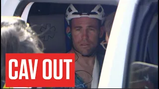 Mark Cavendish CRASH Crushes Record Dreams In Stage 8 At Tour de France 2023