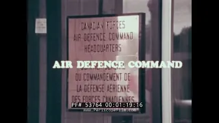 NORAD  NORTH AMERICAN AIR DEFENSE COMMAND   CANADIAN AIR DEFENSE  F-101 VOODOO  SAGE SYSTEM 53774