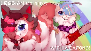 LESBIAN KITTIES WITH WEAPONS! WARRIORS WLW/NBLW SHIPPING Map call (19/19) BACKUPS OPEN