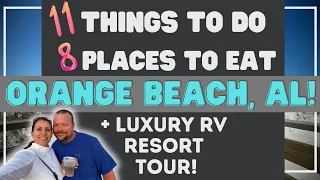 THINGS TO DO in Orange Beach AL & Heritage Motorcoach LUXURY RV Resort TOUR!
