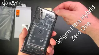 Samsung Galaxy S24 Ultra - Spigen Ultra Hybrid Zero One case 😍✨ #galaxys24ultra #spigen