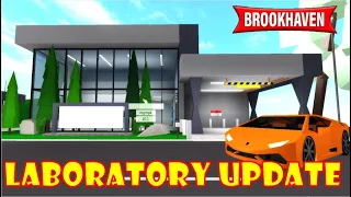 *NEW* LABORATORY UPDATE IN BROOKHAVEN 🏡RP [] Vehicles, Medical props and more [] ROBLOX