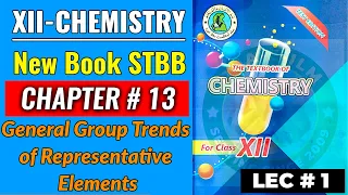 [XII-CHEM New Book] CH#1 Lec#1
