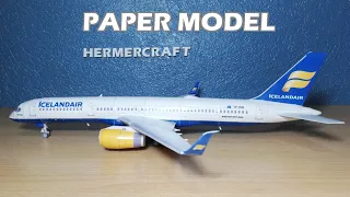 Icelandair B757-200 Papercraft