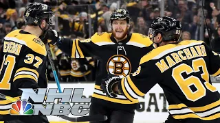 NHL Stanley Cup Playoffs 2019: Hurricanes vs. Bruins | Game 1 Extended Highlights | NBC Sports