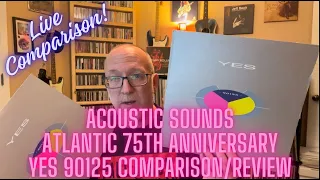 Yes 90125 Atlantic 75th Acoustic Sounds Live Review/Comparison