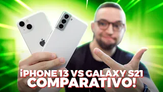iPhone 13 vs Galaxy S21 | qual é o MELHOR? COMPARATIVO!