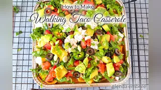 How to Make Walking Taco Casserole