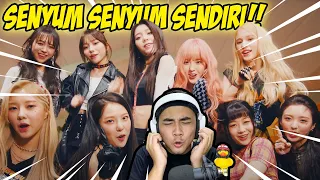 MV NYA BIKIN SENYUM SENYUM SENDIRI! - Kep1er - WA DA DA [MV] Reaction - Indonesia