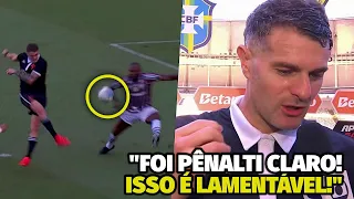 FOI PÊNALTI??? Vegetti saiu muito irritado após o lance entre Fluminense x Vasco