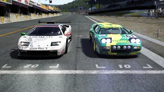 Lamborghini Diablo GTR vs Lotus Sprit Sport 300 GT2  | Failed Pilots