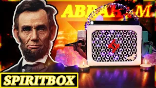 ABRAHAM LINCOLN Spirit Box - A WARNING To The World... | CHILLING Messages!