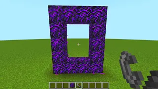 is it possible to create a portal using crying obsidian?