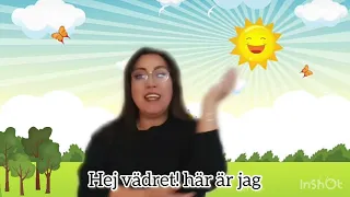 Hej vädret ( soligt)