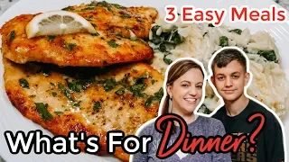 WHAT'S FOR DINNER? | EASY DINNER IDEAS | SIMPLE MEALS | NO. 42